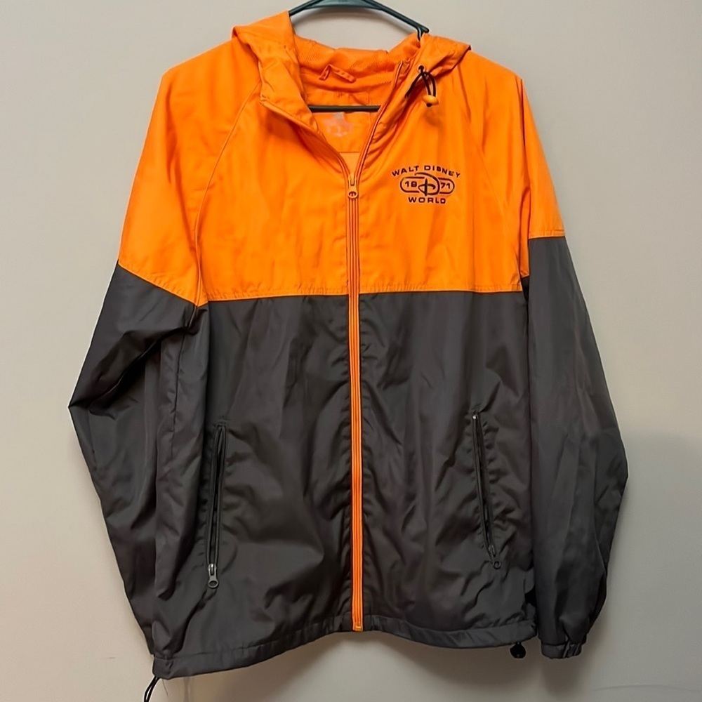 Disney Parks Full Zip Walt Disney World Windbreaker Jacket